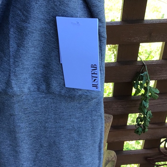 Just Fab Gray Tie Front Sheath Dress NWOT XXL - Picture 3 of 6